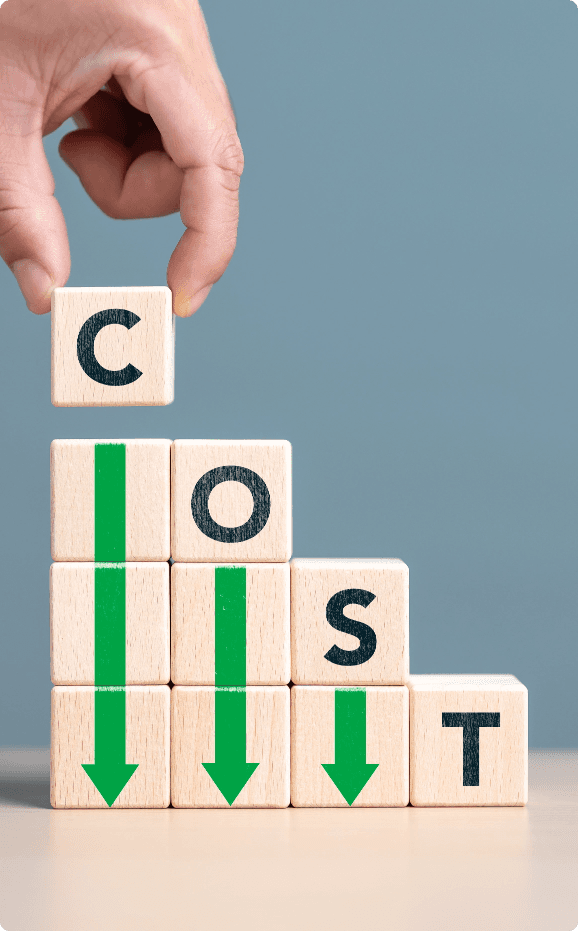 Cost-to-serve reduction placeholder